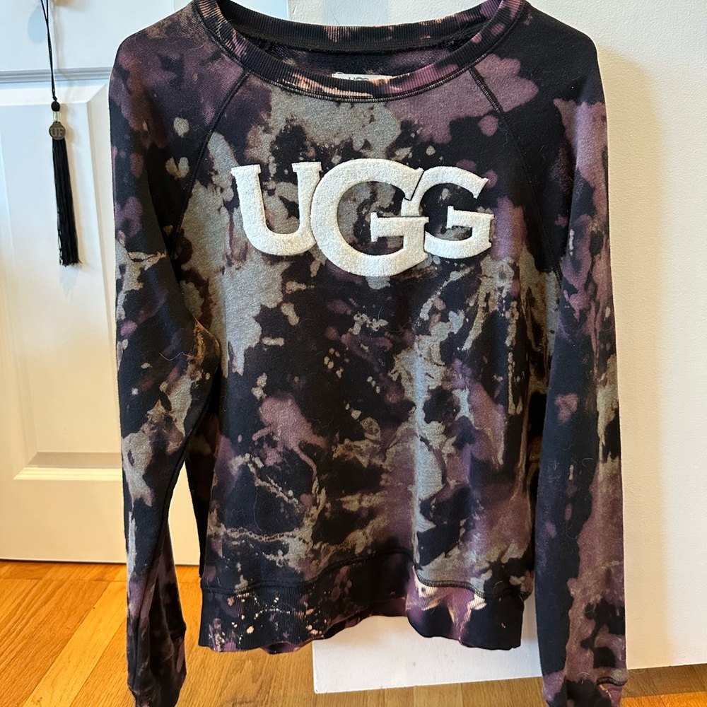 Artist-dyed UGG sweatshirt